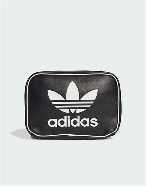 adidas kulturtasche schwarz gold|adidas Adicolor Kulturbeutel .